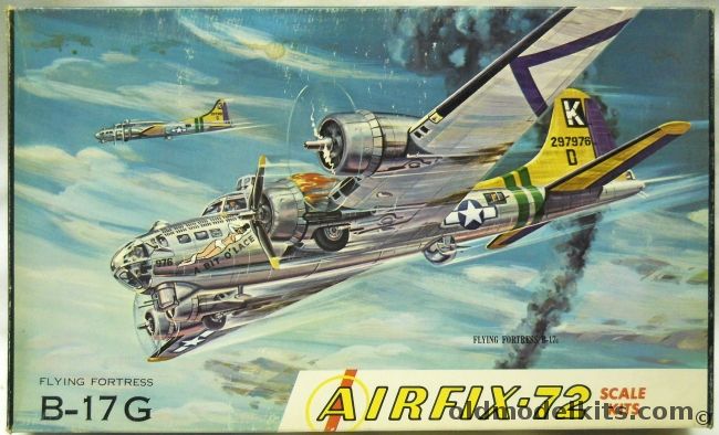 Airfix 1/72 Flying Fortress B-17G - Craftmaster Issue, 2-163 plastic model kit