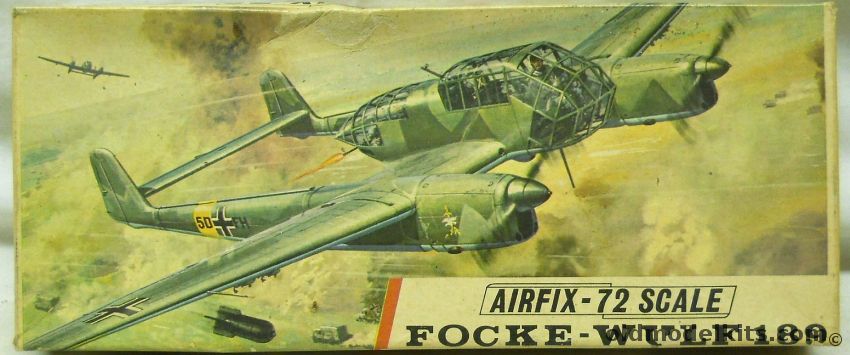 Airfix 1/72 Focke-Wulf FW-189, 267 plastic model kit