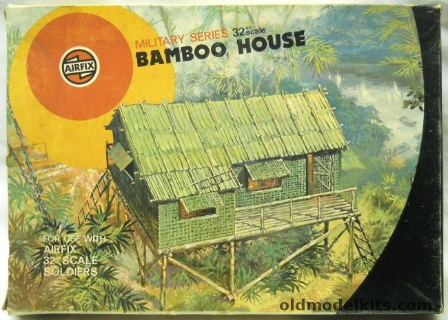 Airfix 1/32 Bamboo House, 51507-4 plastic model kit