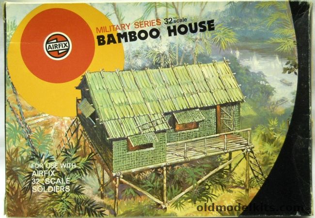 Airfix 1/32 Bamboo House, 51507-4 plastic model kit