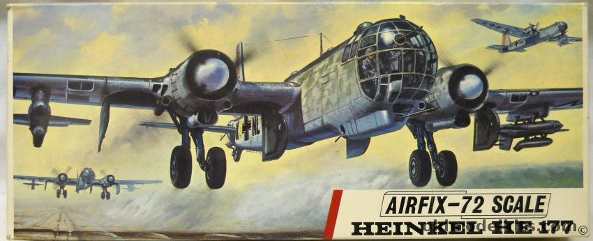 Airfix 1/72 Heinkel He-177 A-5 Grief with Hs293 Guided Missiles, 589 plastic model kit