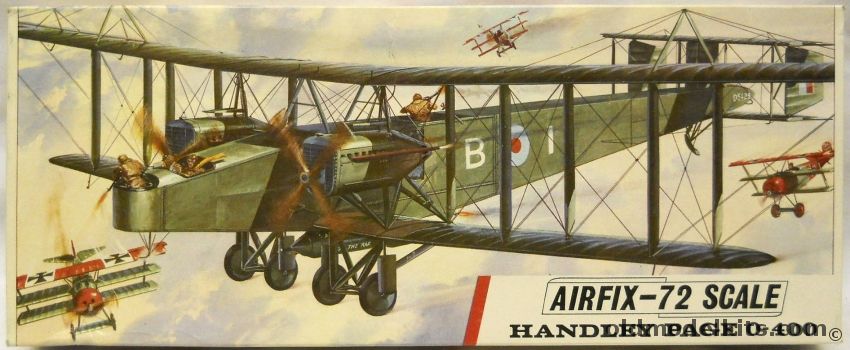 Airfix 1/72 Handley Page 0-400 Bomber - Type 3 Issue, 590 plastic model kit
