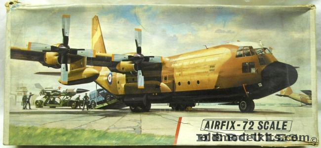 Airfix 1/72 C-130K Hercules with Bloodhound Missile and Tractor, 881 plastic model kit