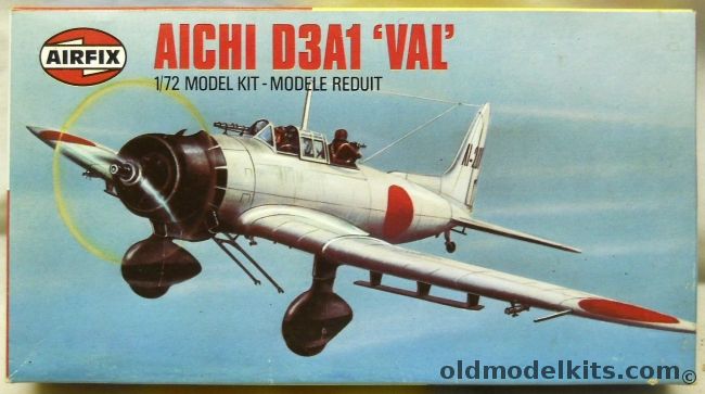 Airfix 1/72 Aichi D3A1 Val, 902014 plastic model kit