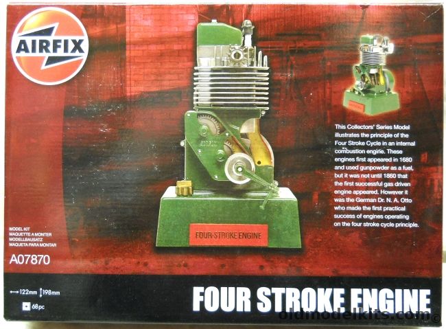 Airfix Four Stroke Engine, A07870 plastic model kit