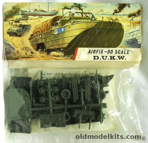 Airfix 1/76 DUKW - Or DUCK - Bagged T3 Issue, A12V plastic model kit