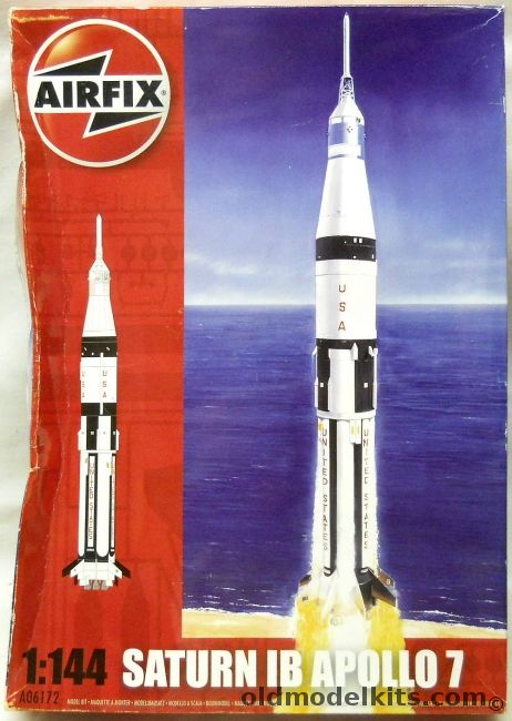 Airfix 1/144 Saturn 1B Rocket, A06172 plastic model kit