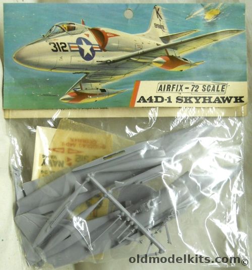 Airfix 1/72 A4D-1 Skyhawk - Bagged T3 Logo Issue- (a-4) plastic model kit