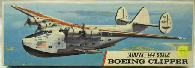 Airfix 1/144 Boeing 314 Pan Am Clipper - Dixie or BOAC Berwick, SK602 plastic model kit