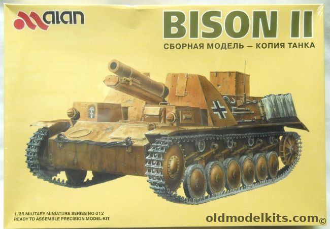 Alan 1/35 Bison II, 012 plastic model kit