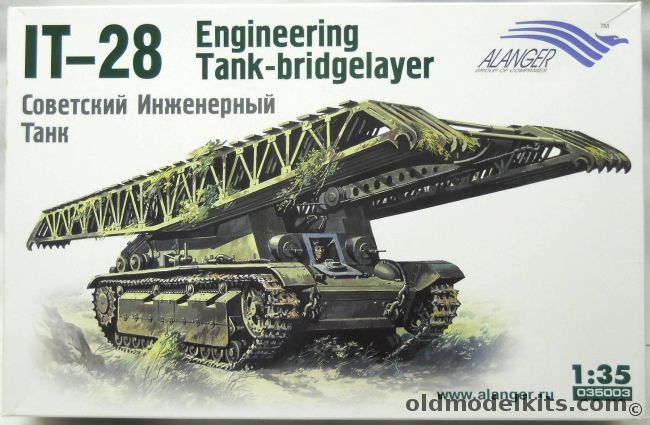 Alanger 1/72 IT-28 Engineering Tank-Bridgelayer, 035003 plastic model kit