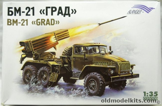 Alanger 1/72 BM-21 Grad, 035009 plastic model kit