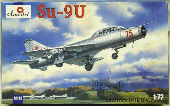 Amodel 1/72 Su-9U Maiden, 72122 plastic model kit