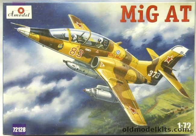 Amodel 1/72 Mig AT, 72128 plastic model kit