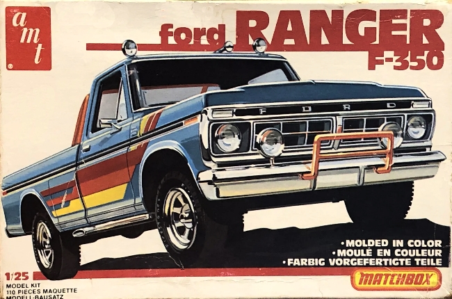  1/25 Ford Ranger F-350 Pick Up Truck - BAGGED, PK4611 plastic model kit