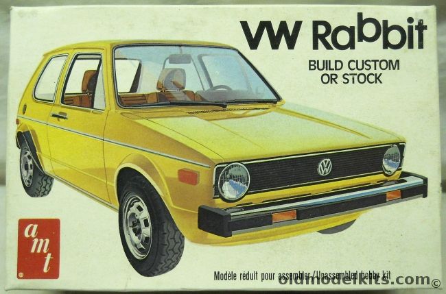 AMT 1/25 Volkswagen VW Rabbit - Custom or Stock, 2001 plastic model kit