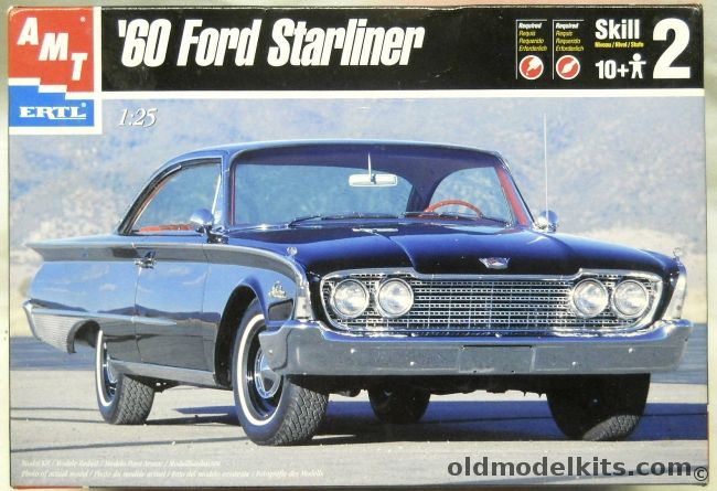 AMT 1/25 1960 Ford Starliner, 30044 plastic model kit
