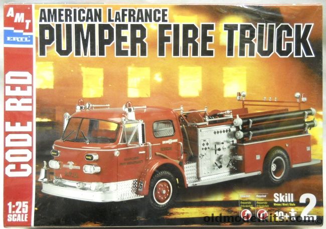 AMT 1/25 American LaFrance Pumper Fire Truck, 31637 plastic model kit