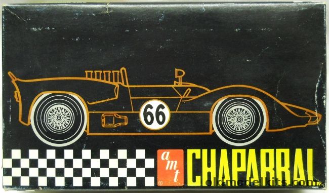 AMT 1/25 Chaparral - Adaptable For Slot Car Use, 4020-150 plastic model kit