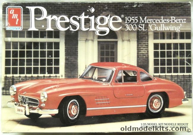 AMT 1/25 1955 Mercedes-Benz 300 SL Gullwing, 6871 plastic model kit