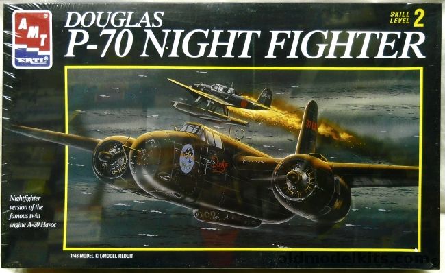 AMT 1/48 Douglas P-70 Night Fighter, 8646 plastic model kit