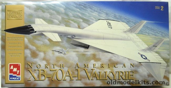 AMT 1/72 XB-70 A-1 Valkyrie Limited Edition - With Poster And Plaque - (B-70 / XB-70A-1), 8908 plastic model kit