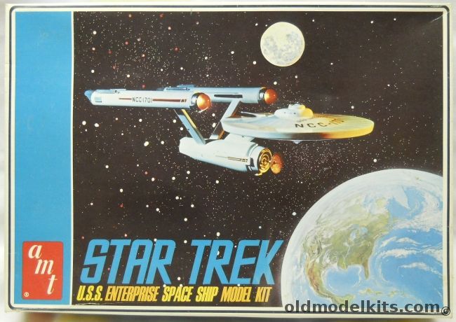 AMT 1/635 Star Trek USS Enterprise Light Up Version - (TV Series), S951-250 plastic model kit