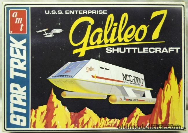 AMT 1/32 Star Trek Galileo 7 Shuttlecraft - USS Enterprise (TV Show), S959 plastic model kit