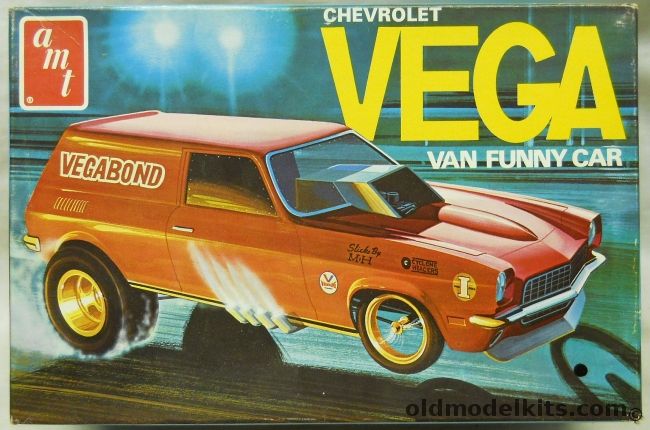 AMT 1/25 Chevrolet Vega Van Funny Car - Vegabond, T112-225 plastic model kit