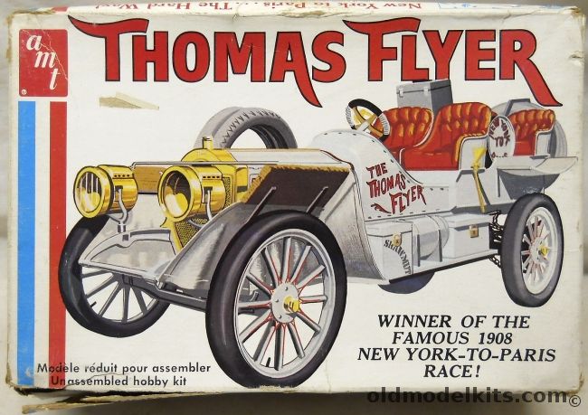 AMT 1/25 1910 M-40 Flyabout Thomas Flyer, T232 plastic model kit