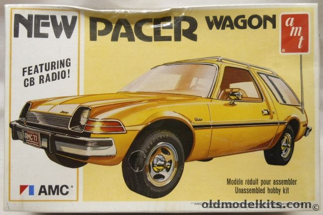 AMT 1/25 AMC Pacer Wagon With CB Radio  - (Station Wagon), T484 plastic model kit