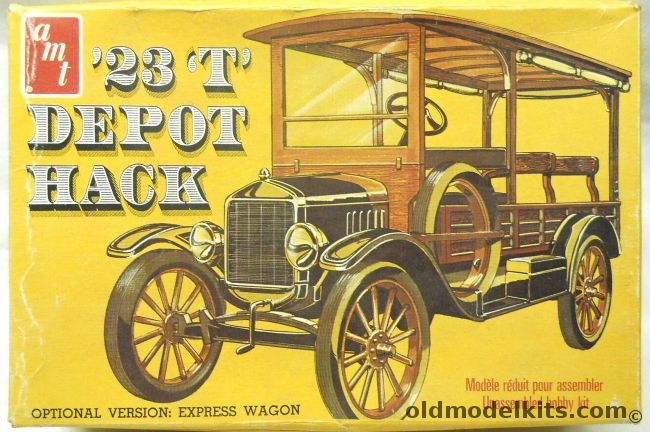 AMT 1/25 1923 Ford 'T' Depot Hack / Express Wagon, T142 plastic model kit