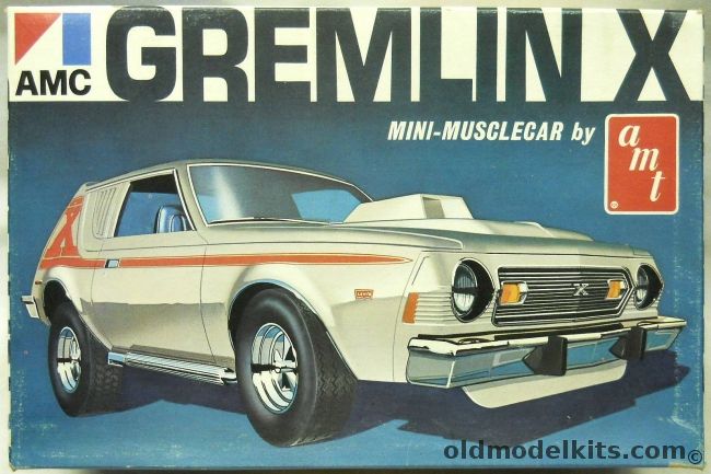 AMT 1/25 AMC Gremlin X - Mini Muscle Car - Drag Or Stock, T216 plastic model kit