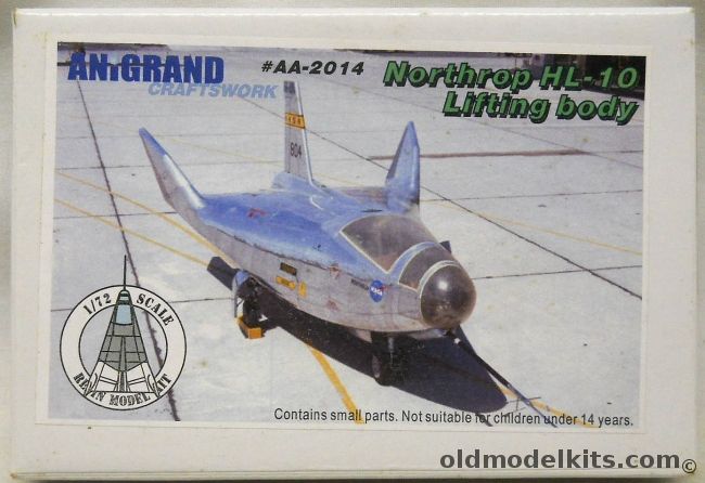 Anigrand 1/72 Northrop HL-10 Lifting Body, AA2014 plastic model kit