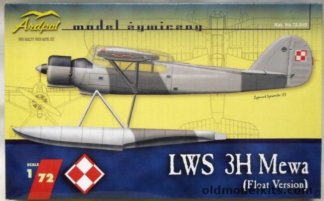 Ardpol 1/72 LWS 3H Mewa - Float Version, 72-049 plastic model kit