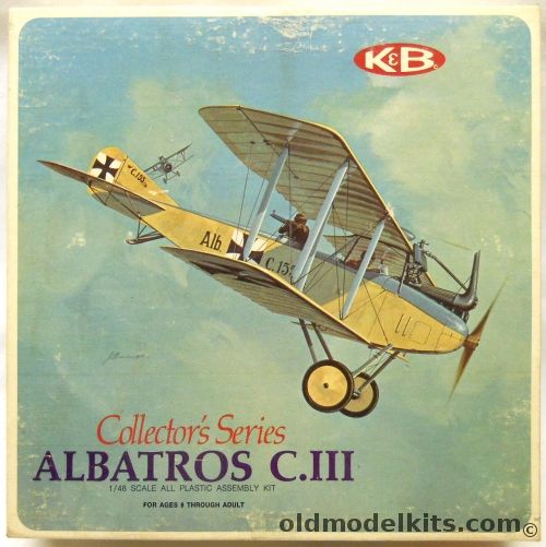 Aurora-KB 1/48 Albatros C-III Collectors Edition - (C.111), 1142-200 plastic model kit
