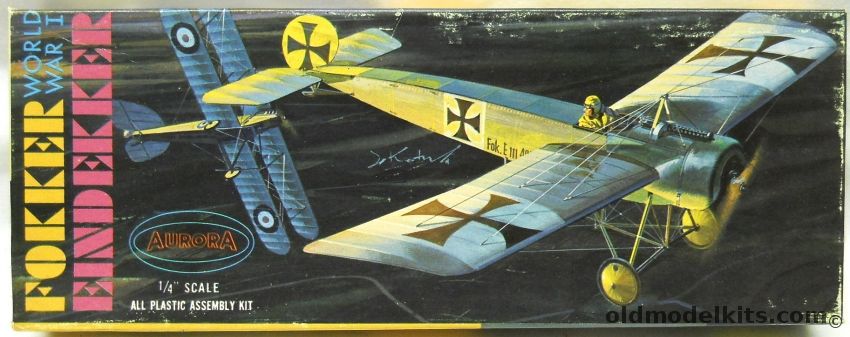 Aurora 1/48 Fokker E-111 Eindekker, 134-79 plastic model kit