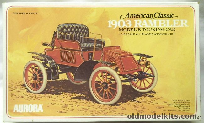 Aurora 1/16 1903 Rambler Model E Touring, 151 plastic model kit