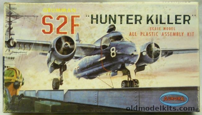 Aurora 1/111 Grumman S2F Hunter Killer - Tracker, 288-39 plastic model kit