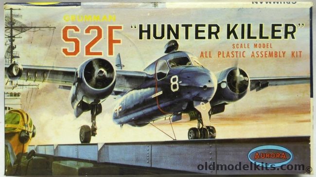 Aurora 1/111 Grumman S2F Hunter Killer - Tracker, 288-39 plastic model kit