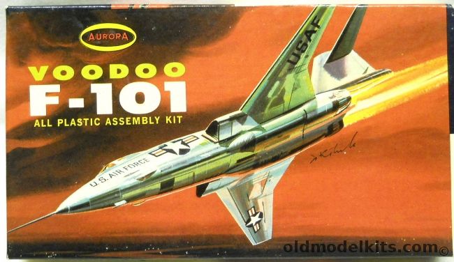 Aurora 1/136 Voodoo F-101, 294-50 plastic model kit