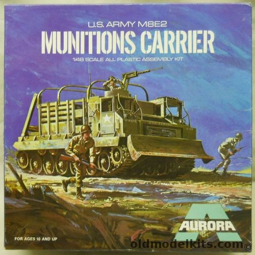 Aurora 1/48 M8E2 US Army Munitions Carrier, 332 plastic model kit