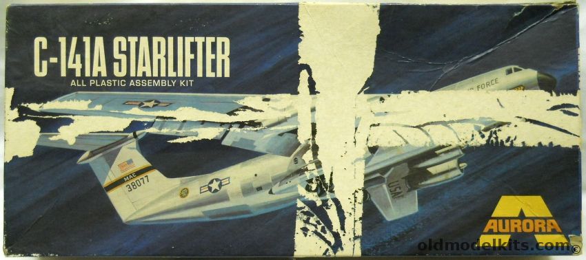 Aurora 1/108 Lockheed C-141A Starlifter, 376-250 plastic model kit