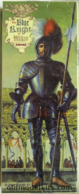 Aurora 1/8 The Blue Knight Of Milan, 472-98 plastic model kit