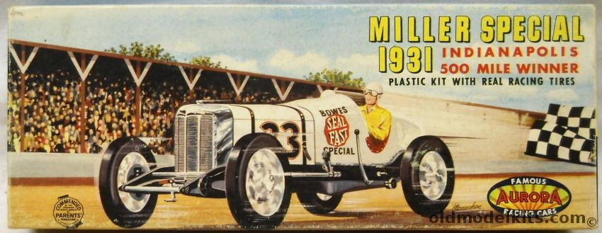 Aurora 1/30 1931 Miller Special  1931 Indianapolis 500 Winner - (ex Best), 523-79 plastic model kit