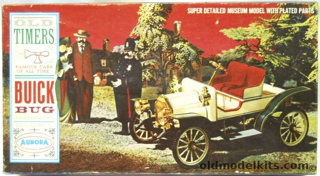 Aurora 1/16 Old Timers 1911 Buick Bug, 574-198 plastic model kit