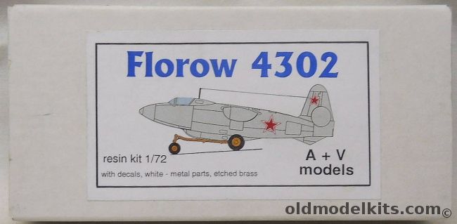 AV Models 1/72 Florow 4302 plastic model kit