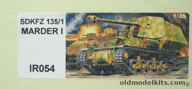 ADV Azimut Productions 1/35 Sd.Kfz. 135/1 Marder I - Ironsides Issue, IR054 plastic model kit