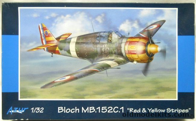 Azur 1/32 Bloch MB-152 C1 - (Mb152C1), A094 plastic model kit