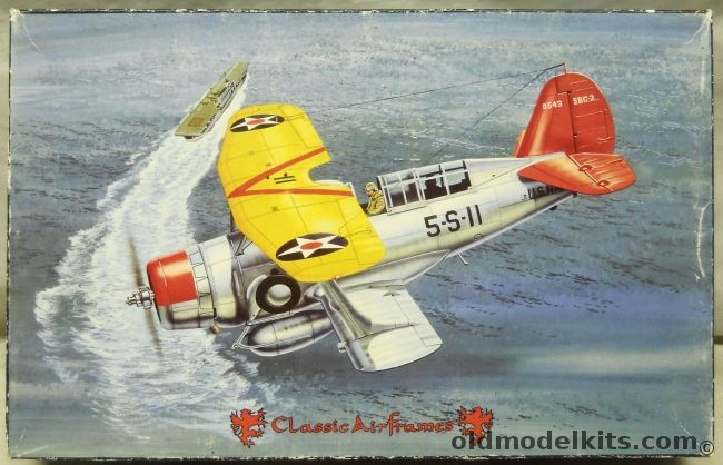 Classic Airframes 1/48 Curtiss SBC-3 Helldiver - VS-5 California 1939 / VS-3 1939, 412-3995 plastic model kit